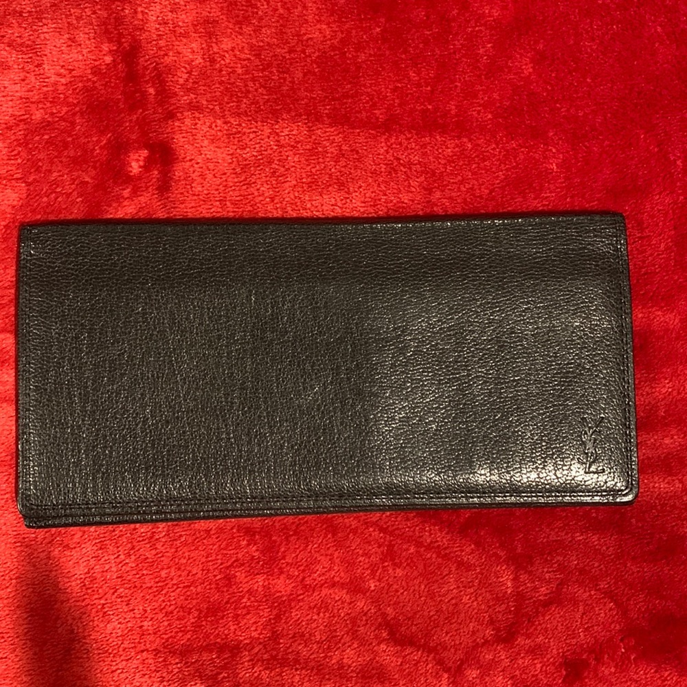 YSL leather wallet in Preloved condition